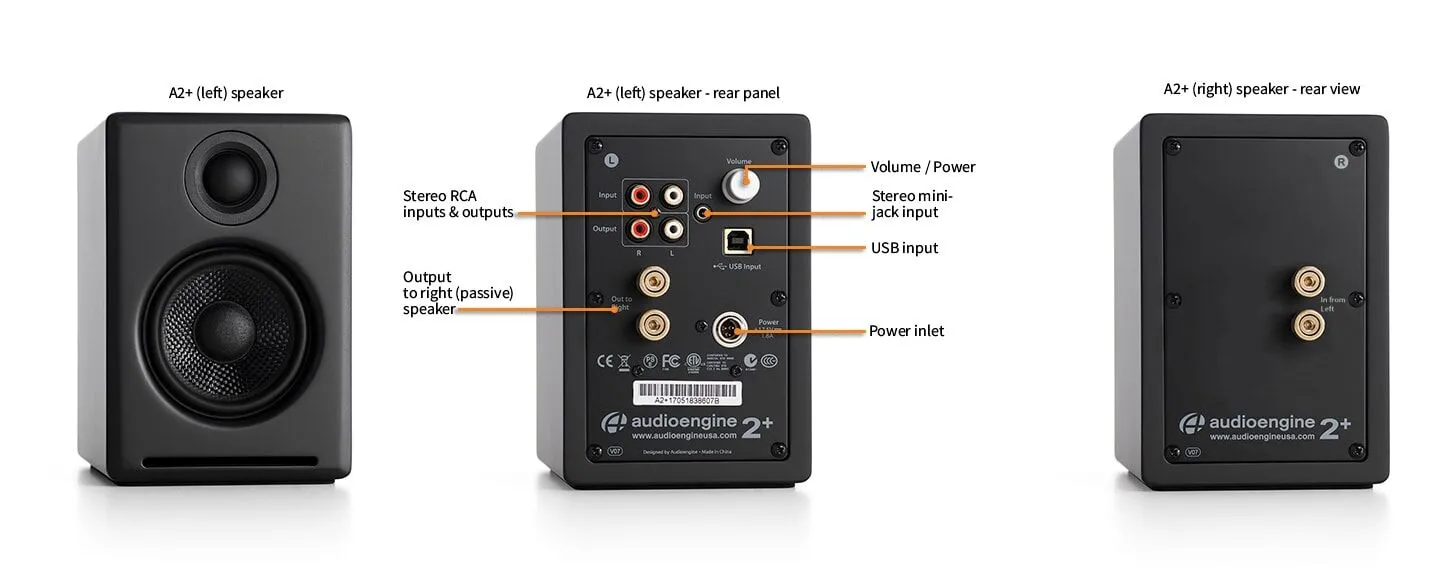 A2+ Desktop Speakers — Audioengine