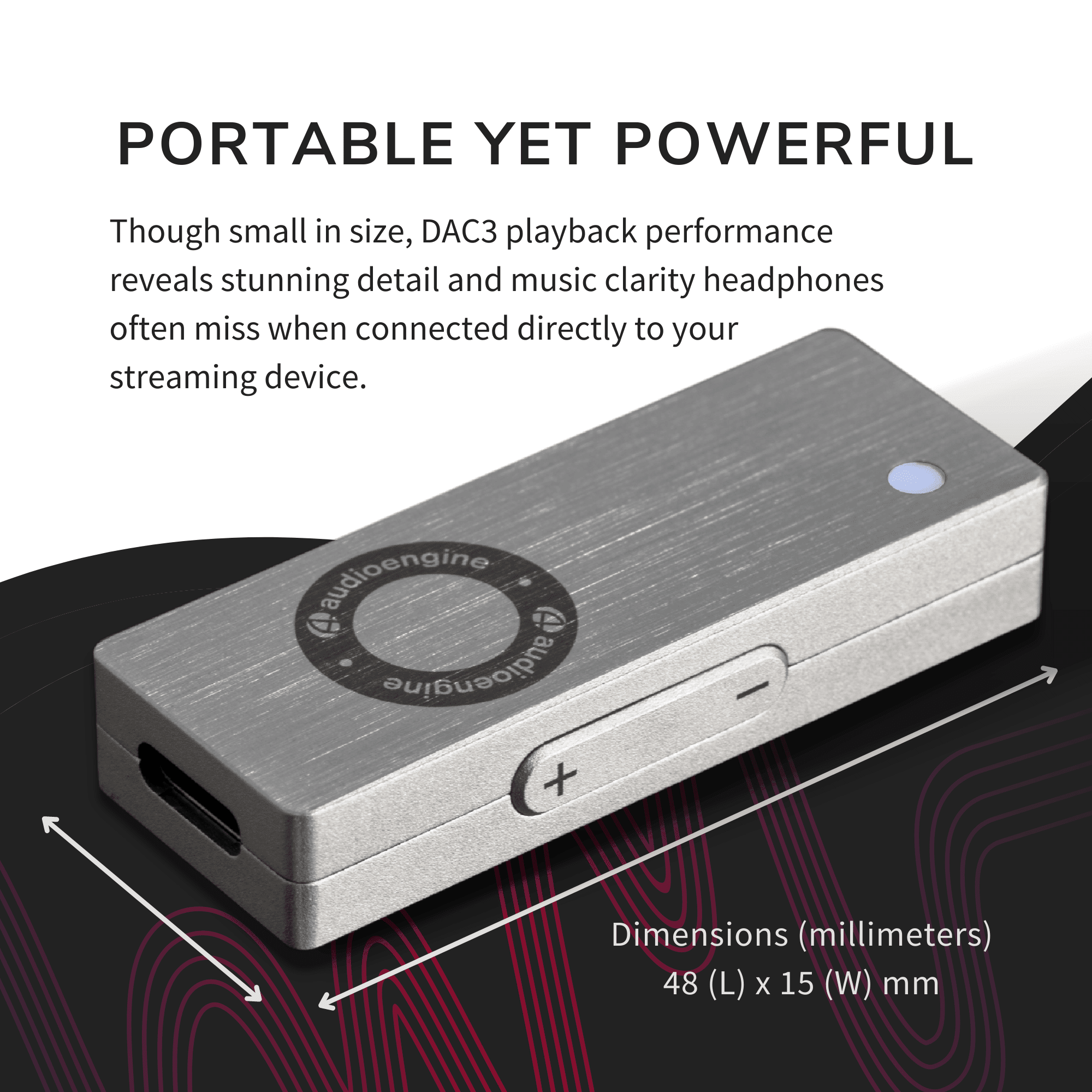 DAC3 Mobile Headphone Amplifier & DAC — Audioengine