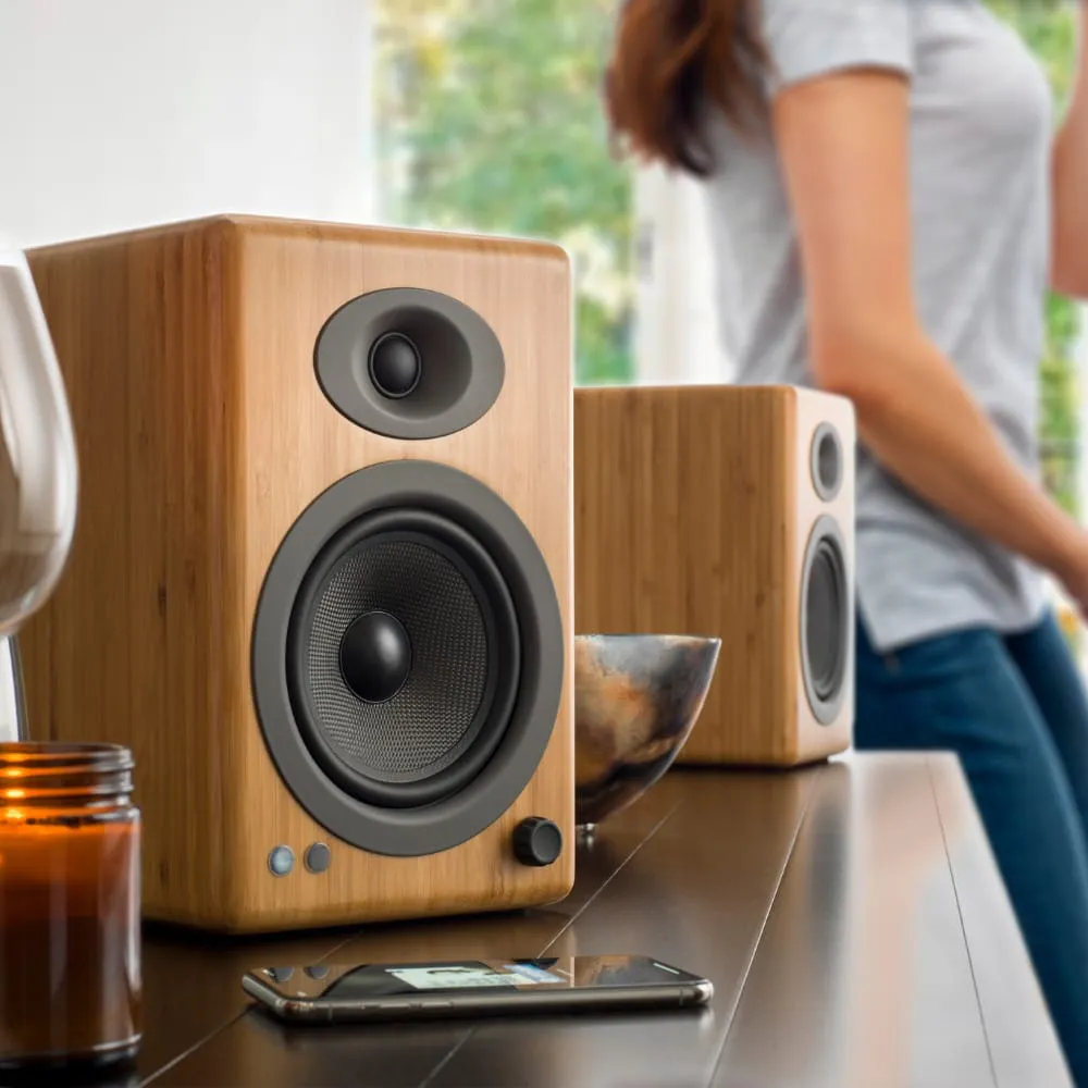 Audioengine A5+ Bluetooth ＋デスクトップスタンド A5+ Home Music System w/ Bluetooth aptX-HD — Audioengine