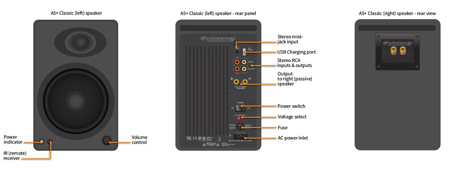 A5+ Classic Speakers — Audioengine