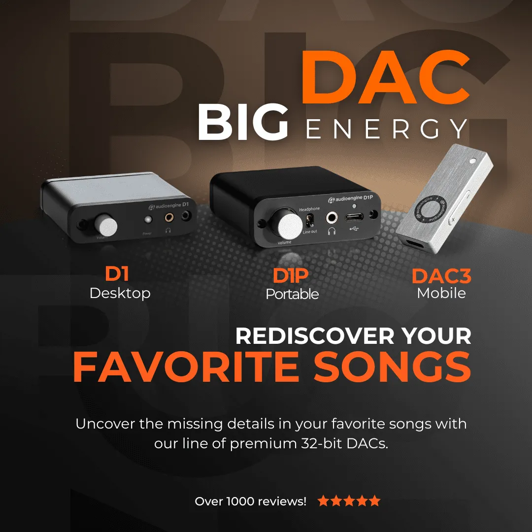 D1P Headphone Amplifier & DAC — Audioengine