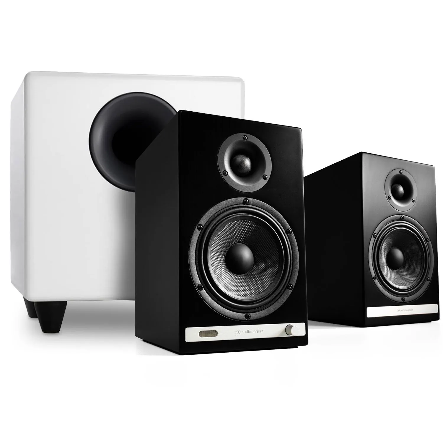 【ジャンク品】Audioengine S8 サブウーファー 中古】〔展示品〕 S8 パワードサブウーファー ハイグロスホワイト