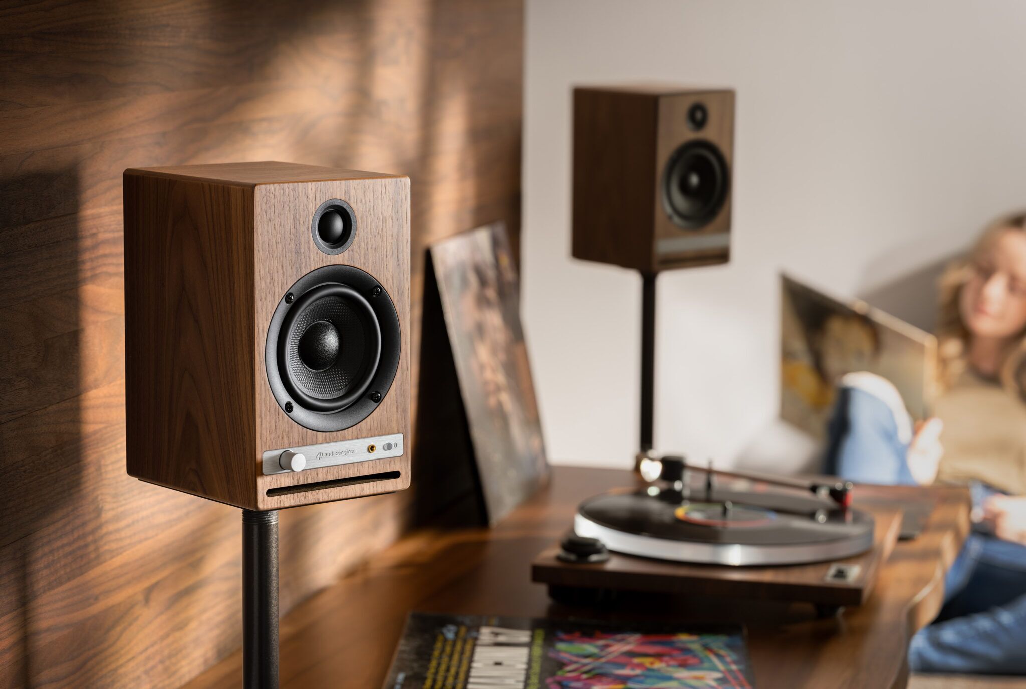Audioengine HD4 スピーカー Bluetooth スタンド付属 Amazon.com: Audioengine HD4 Premium Powered Speakers | 120W