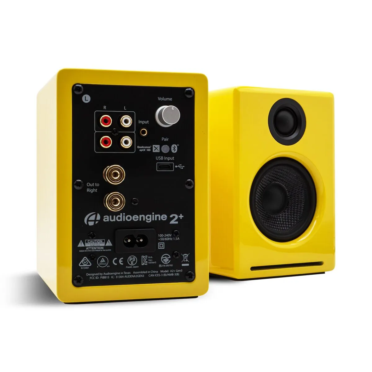 A2 Gen 3 Yellow Active Back 1200 w Shadows