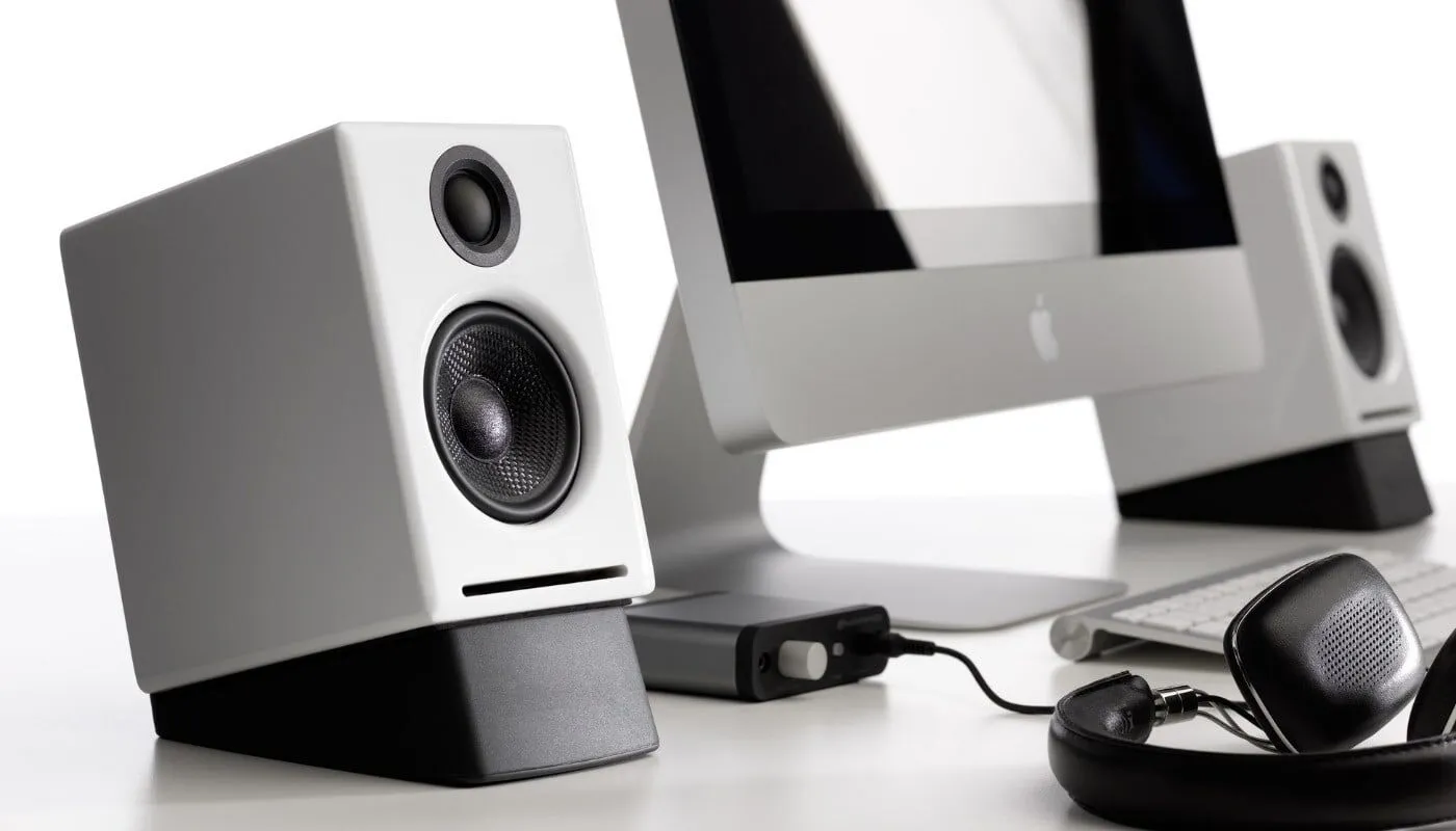 audioengine 2+ Wireless ホワイト Audioengine: A2+ Wireless Powered Speakers w/ Bluetooth - White