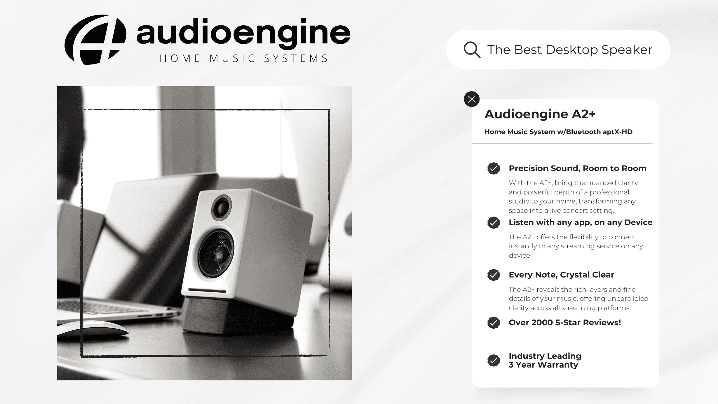 A2+ Next Gen Computer Speakers — Audioengine
