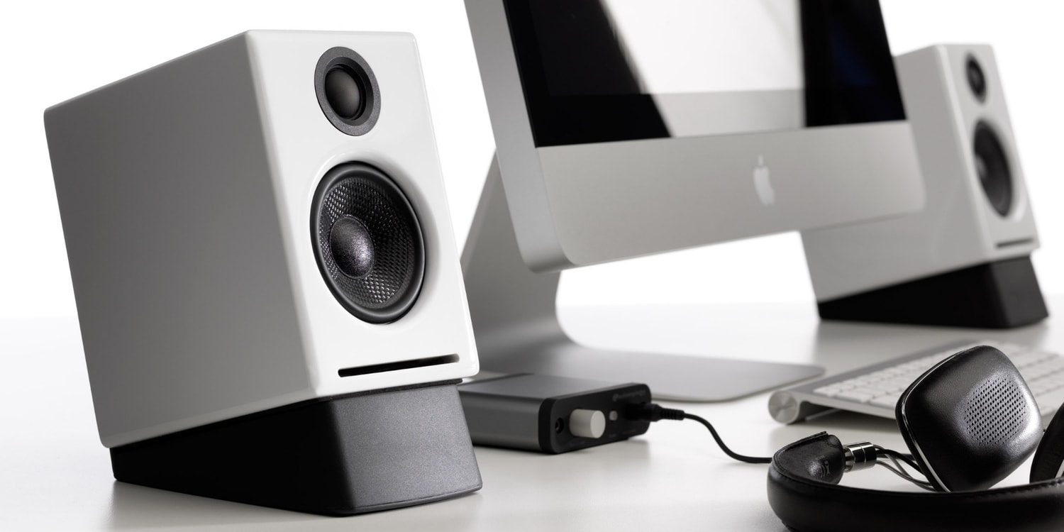 Black Audioengine DS1 Desktop Speaker Stands for A2+ Pair 