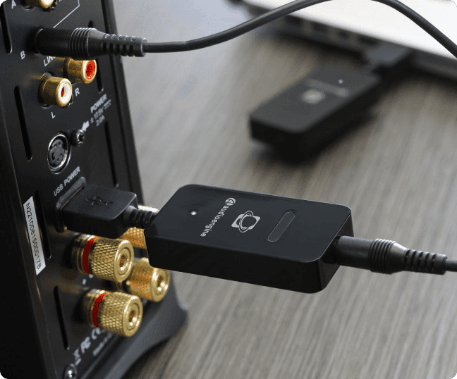Audioengine Receptor de Audio WiFi para Hilo Musical B-Fi