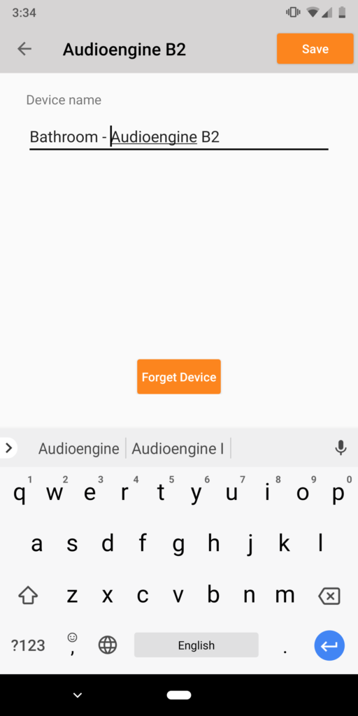 Audioengine Bluetooth app