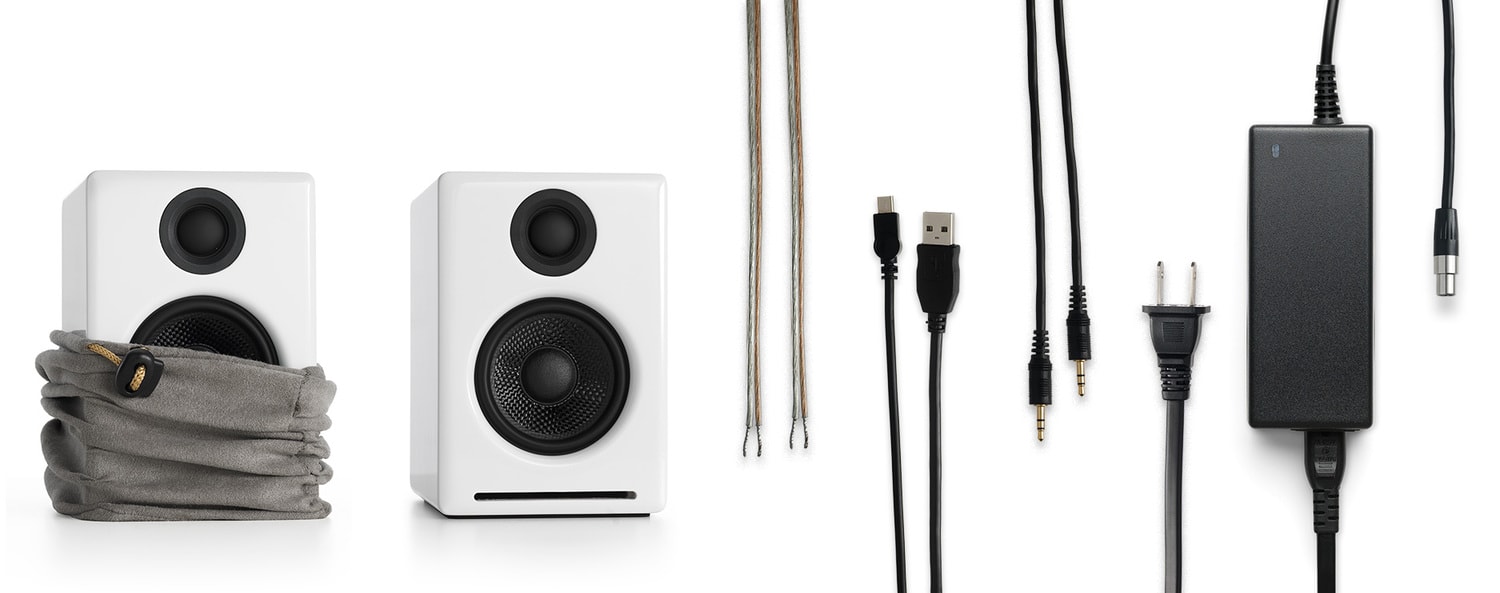 Audioengine 2024 a2+ white