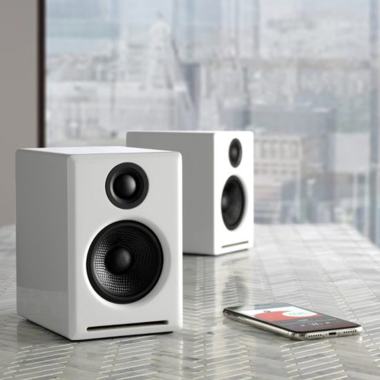 Audioengine 2+ Wireless スピーカー 元箱付き A2+ Next Gen Home Music System w/ Bluetooth aptX-HD (Open Box