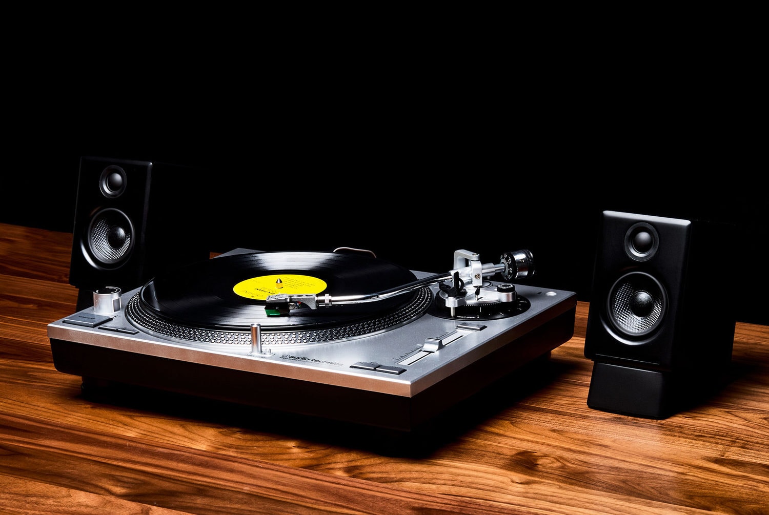 Best Turntable Speaker Setup Audioengine's A2+ Wireless SpeakersWork Great with Turntable Setups