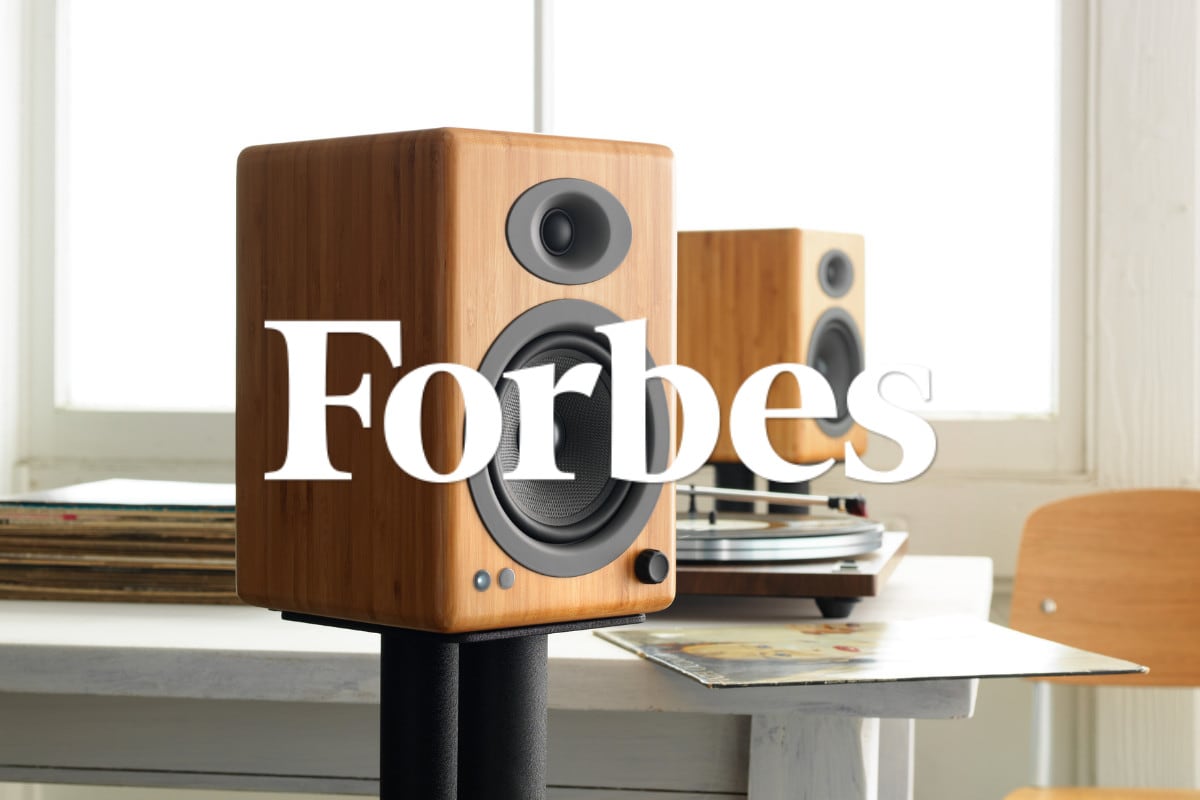 Audioengine: P4 Passive Bookshelf Speakers - Bamboo (AP4N