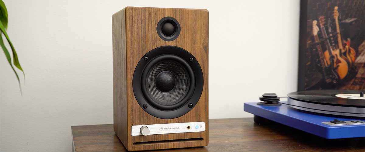 HD4 Powered Bookshelf Speakers Review Audio Advice — Audioengine