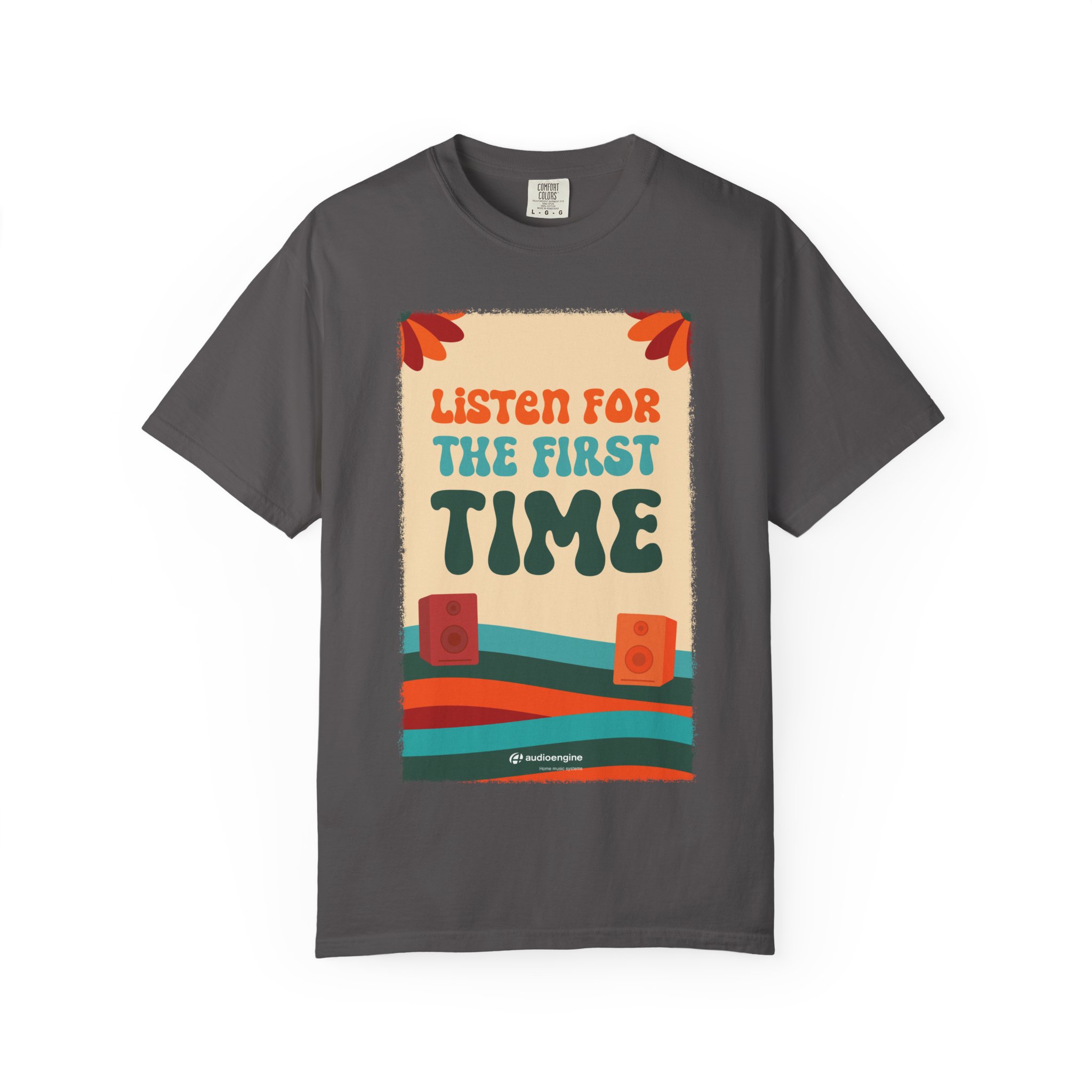 Listen for the First Time Graphic Tee — Audioengine
