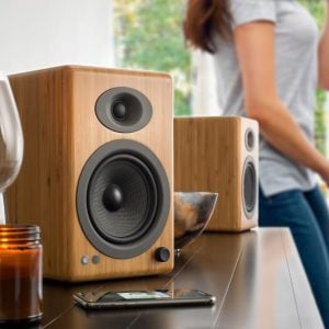Audioengine’s Handcrafted Speaker Cabinets: Artistry, Craftsmanship, and Sustainability