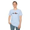 Sunset Soundwave T-Shirt — Minimal Nature Waveform Tee - Thumbnail Image 109