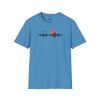 Sunset Soundwave T-Shirt — Minimal Nature Waveform Tee - Thumbnail Image 2