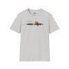 Sunset Soundwave T-Shirt — Minimal Nature Waveform Tee - Thumbnail Image 25