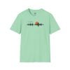 Sunset Soundwave T-Shirt — Minimal Nature Waveform Tee - Thumbnail Image 73