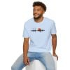 Sunset Soundwave T-Shirt — Minimal Nature Waveform Tee - Thumbnail Image 112