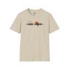 Sunset Soundwave T-Shirt — Minimal Nature Waveform Tee - Thumbnail Image 17