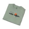 Sunset Soundwave T-Shirt — Minimal Nature Waveform Tee - Thumbnail Image 68
