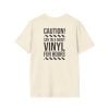Vinyl Lover T-Shirt — "Caution! Can Talk About Vinyl For Hours" Graphic Tee - Thumbnail Image 32