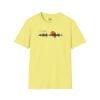 Sunset Soundwave T-Shirt — Minimal Nature Waveform Tee - Thumbnail Image 49