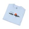 Sunset Soundwave T-Shirt — Minimal Nature Waveform Tee - Thumbnail Image 108