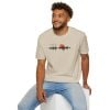 Sunset Soundwave T-Shirt — Minimal Nature Waveform Tee - Thumbnail Image 24