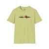 Sunset Soundwave T-Shirt — Minimal Nature Waveform Tee - Thumbnail Image 57