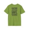 Vinyl Lover T-Shirt — "Caution! Can Talk About Vinyl For Hours" Graphic Tee - Thumbnail Image 62