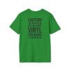 Vinyl Lover T-Shirt — "Caution! Can Talk About Vinyl For Hours" Graphic Tee - Thumbnail Image 68