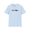 Sunset Soundwave T-Shirt — Minimal Nature Waveform Tee - Thumbnail Image 105