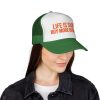 'Life is Short' Trucker Cap - Music Lover's Essential - Thumbnail Image 4