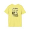 Vinyl Lover T-Shirt — "Caution! Can Talk About Vinyl For Hours" Graphic Tee - Thumbnail Image 38