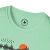 Sunset Soundwave T-Shirt — Minimal Nature Waveform Tee - Thumbnail Image 75