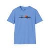 Sunset Soundwave T-Shirt — Minimal Nature Waveform Tee - Thumbnail Image 113