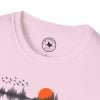 Sunset Soundwave T-Shirt — Minimal Nature Waveform Tee - Thumbnail Image 123