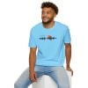 Sunset Soundwave T-Shirt — Minimal Nature Waveform Tee - Thumbnail Image 104