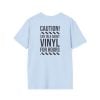 Vinyl Lover T-Shirt — "Caution! Can Talk About Vinyl For Hours" Graphic Tee - Thumbnail Image 80