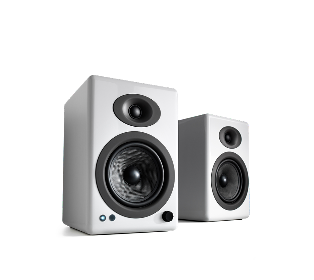 A5+ Home Music System Hi-Gloss Piano White