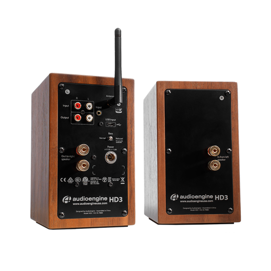 コンパクト高音質 Audioengine HD3 Bluetooth対応　 美品 HD3 Next Gen Home Music System w/ Bluetooth aptX-HD (A2-HD