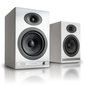 HD5 Home Music System w/ Bluetooth aptX-HD - Hi-Gloss Piano White