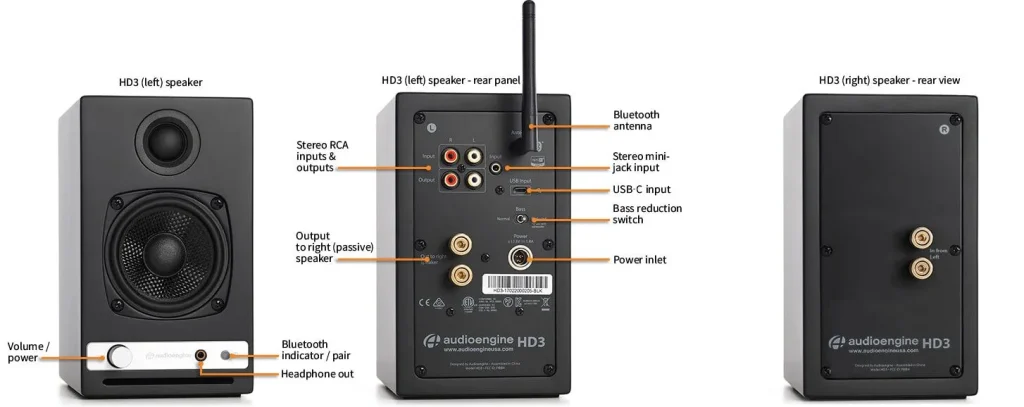 HD3 Wireless Speakers - Audioengine