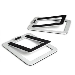 DS2M Desktop Stands - Hi-Gloss Piano White